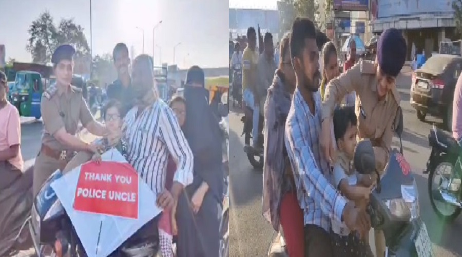 વીડિયો: સુરતની સલાબતપુરા પોલીસે પતંગ પર્વને લઈ જાગૃતિ લાવવા લોકોને વિતરણ કર્યા નેક સેફ્ટી બેલ્ટ